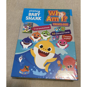 New Pinkfong Baby Shark Who Am I? Travel Size Game | Learning Educational Games